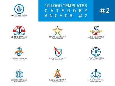 Anchor Logo anchor boat design emblem icon label logo marine nautical navy ocean sailing sailor sea ship sign symbol travel vector vintage