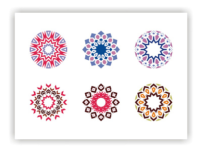 Mandala Ornament V2 abstract art background bohemian card decoration decorative design element ethnic floral flower mandala ornament ornamental pattern round vector vintage yoga