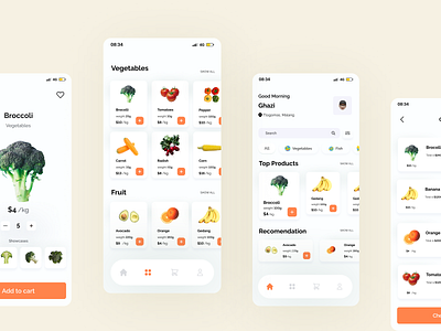 Grocery App - Mlija