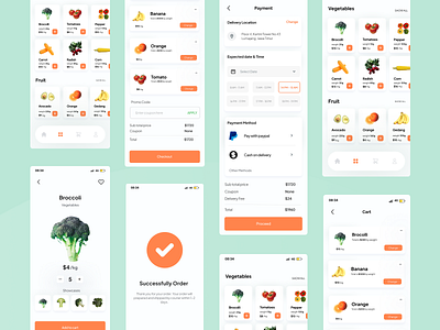 Grocery App - Mlija