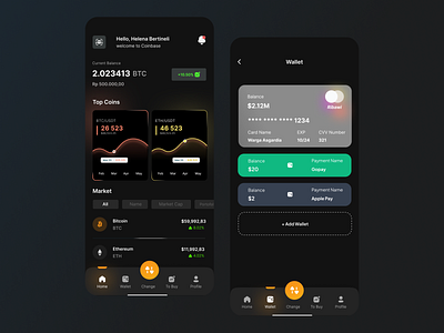 Cryptocurrency App - Ribawi