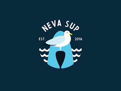 NEVA SUP branding design identidade visual identity identity branding identity design illustration logo