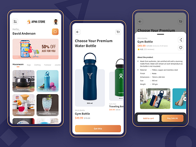 Premium Products Shopping App