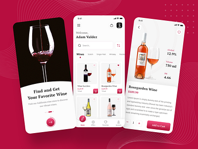 Wine Shop - Mobile App