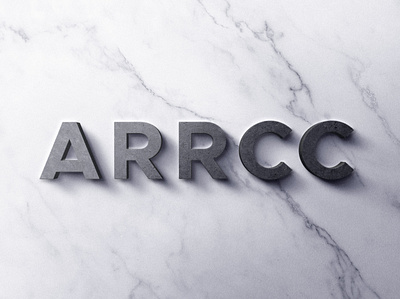 ARRCC Logo Re-Design branding design identity design logo typography