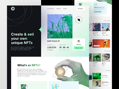 NFTs Marketplace Website