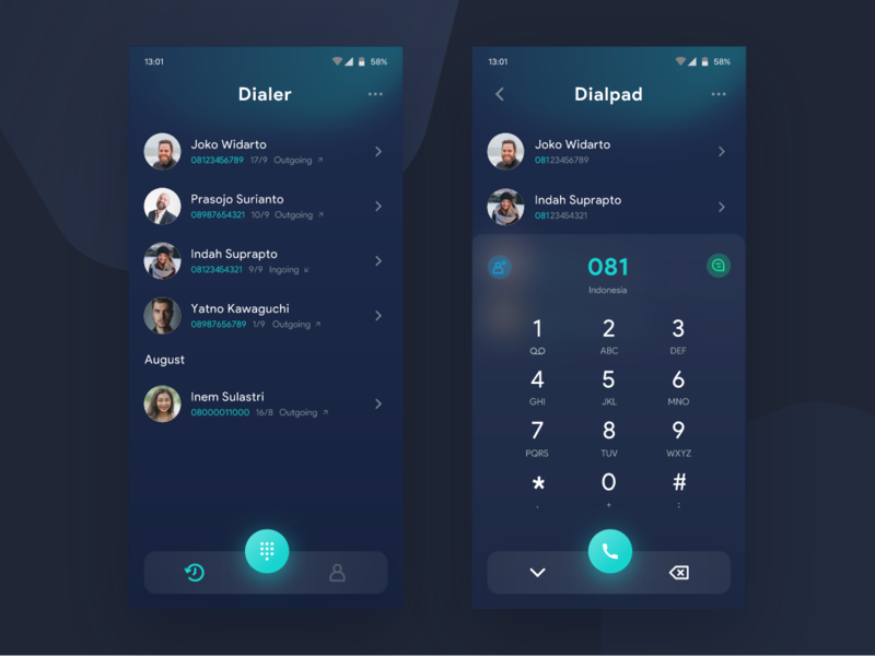 phone dialer app api