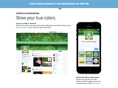 The ultimate guide to the World Cup on Twitter cms education product marketing template twitter web