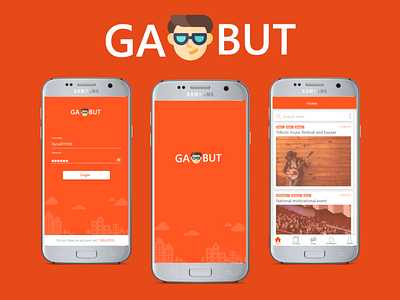 Gabut | Ticketing app app bazaar buy event expo free home login music ticket