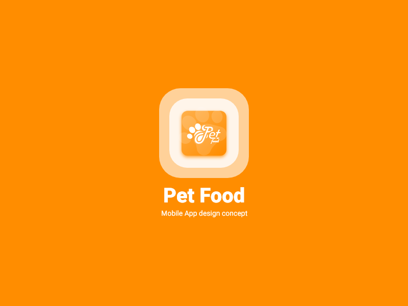 Pet Food Logo By Ryo Alif On Dribbble