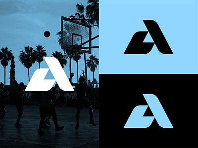 LA Athletic branding branding and identity logo logodesign logomark