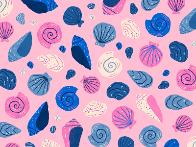 Seashells pattern