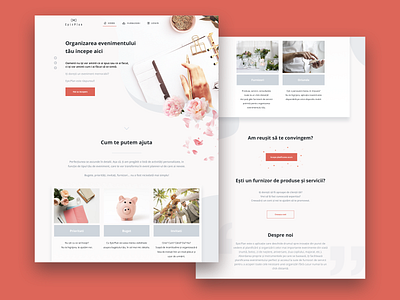 Epic Plan - Event Planning Landing page app dailyui design illustration logo typography ui ux web website