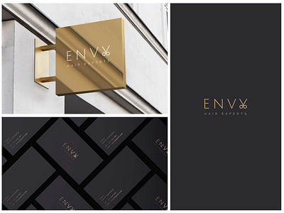 Envy Hair Experts Branding