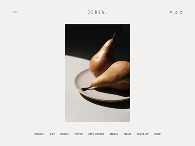 Cereal Magazine stripped