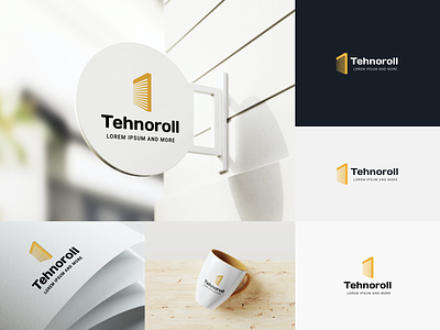 Tehnoroll Logo Design concept branding dailyui design graphic design illustration logo ui ux vector web website