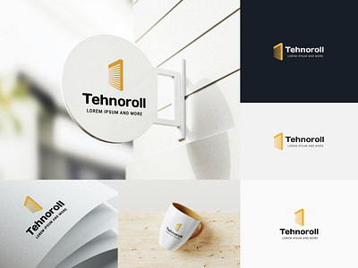 Tehnoroll Logo Design concept