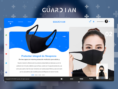 Guardian Website Redesign adobexd app colors covid 19 daily ui design ecommerce ecommerce design landing design landingpage onepage ui ui ux design ui design ux ux design web web design website