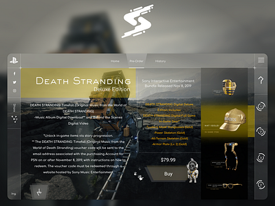 UI Design - Death Stranding - par2