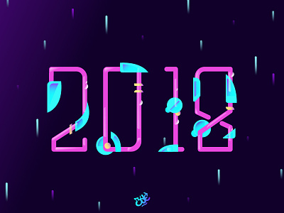 2018 MM 2018 future illustration myanmar nexlabs pink space typography