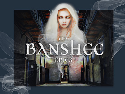 The Banshee Cries at Wicklow Gaol banshee concept design halloween design logo mocktober mocktober2019 webdesign