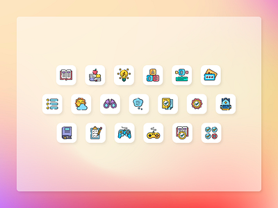 K-5 Dynamic Student Edition Icons design icon iconography icons illustration ui