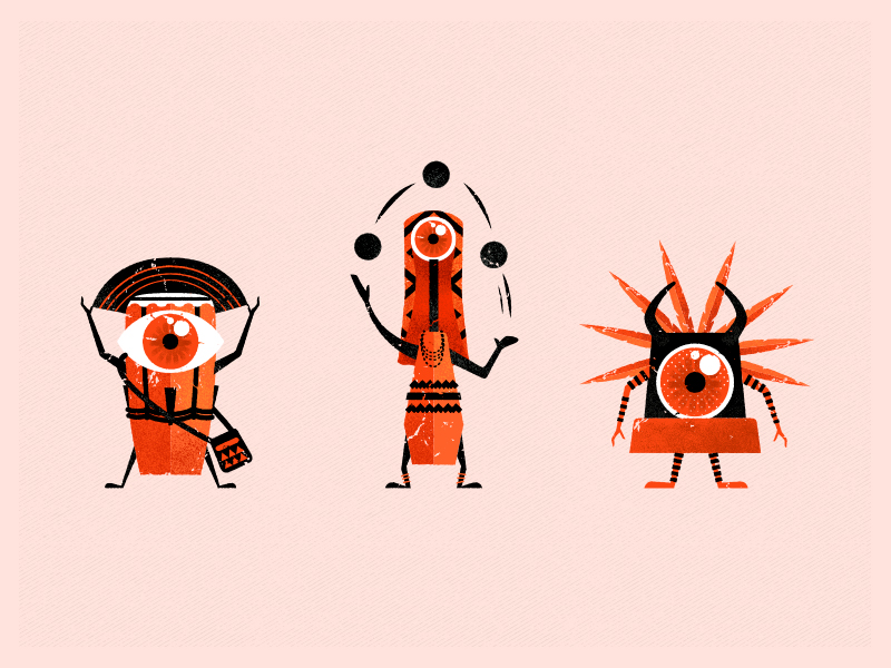 Via Plural Character Design By Kamarita On Dribbble