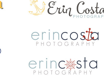 Erin Costa logo concepts