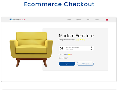 Clean & User Friendly E-commerce checkout adobe xd buy now page design checkout page checkout page design clean ui design clean website design ecommerce ui landing page minimal website design modern ui design new designer new ui design new website design recent ui design ui ui design website white theme