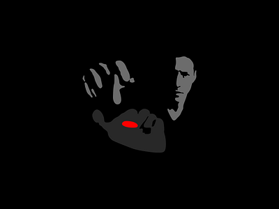 Take the Red Pill duotone illustration matrix minimal minimalist movies neo red pill vector
