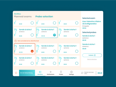 Medical app - UX/UI