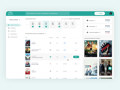 Movie planning app - UX/UI