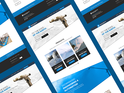 Ratnik Industries design ui webdesign website