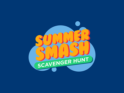 SummerSmash logo brand identity branding logo