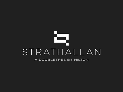 Strathallan: A Doubletree By Hilton brand identity