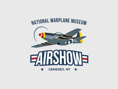 National Warplane Museum Airshow brand identity brand brand identity logo