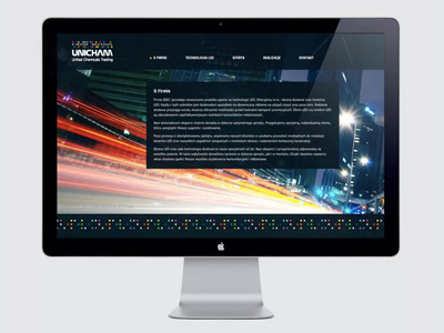 UNICHEM website design concept branding ui ux web design