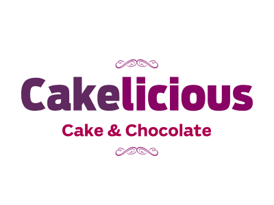 Cakelicious logo cake cakelicious logo sweets