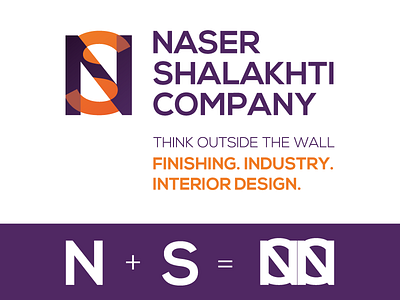 Naser Shalakhti Company abstract branding interior design logo