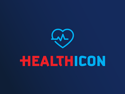 Healthicon Branding branding health healthicon iconic logo