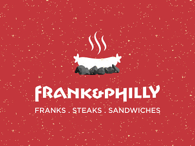 Frank And Philly Logo 1 branding illustration logo typography vector