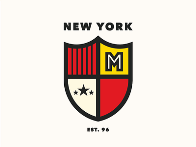 New York MetroStars Branding badge branding club football icon identity illustration soccer sports vector