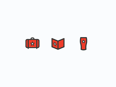Tripsy Icons brand branding design icon identity illustration illustrator logo vector