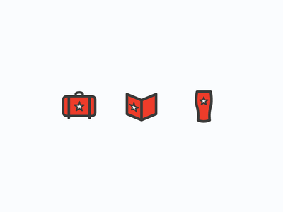 Tripsy Icons brand branding design icon identity illustration illustrator logo vector