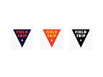 Field Trip brand identity branding logo typography vector