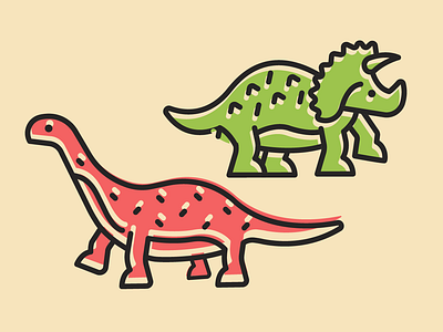 Icono de Dinosaurios by Samuel Schoenberger on Dribbble