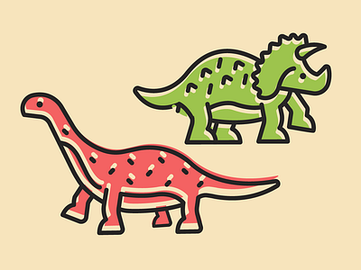 Icono de Dinosaurios design dino dinos diseño españa illustrator cc ilustración kinds patten plano vector vectores venezuela