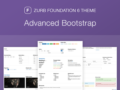 Advanced Bootstrap bootstrap css foundation framework free freebie html template theme web design