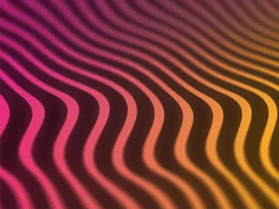 Looper animation buzzy colorful gradients grain lines looping noise vintage warp wave wavy