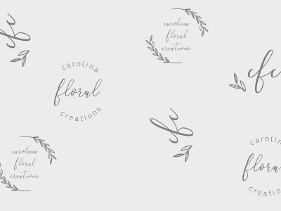 Carolina Floral Creations Logo Design